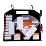 Maxbell Baseball Coaches Board Pen Clips Portable Professional Guidance Training Aid