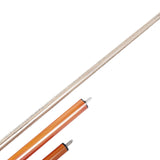 Maxbell Pool Cue Wear Resistant Utility Punch Stick for Practice Household Men Women Orange