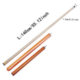 Maxbell Pool Cue Wear Resistant Utility Punch Stick for Practice Household Men Women Orange