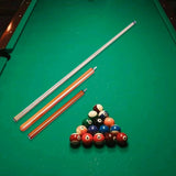 Maxbell Pool Cue Wear Resistant Utility Punch Stick for Practice Household Men Women Orange