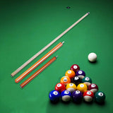 Maxbell Pool Cue Wear Resistant Utility Punch Stick for Practice Household Men Women Orange