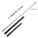 Maxbell Pool Cue Wear Resistant Utility Punch Stick for Practice Household Men Women Black