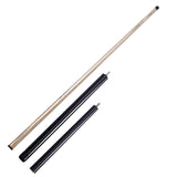 Maxbell Pool Cue Wear Resistant Utility Punch Stick for Practice Household Men Women Black
