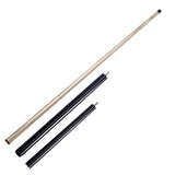 Maxbell Pool Cue Wear Resistant Utility Punch Stick for Practice Household Men Women Black