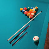 Maxbell Pool Cue Wear Resistant Utility Punch Stick for Practice Household Men Women Black
