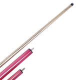Maxbell Pool Cue Wear Resistant Utility Punch Stick for Practice Household Men Women Pink