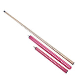 Maxbell Pool Cue Wear Resistant Utility Punch Stick for Practice Household Men Women Pink