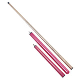 Maxbell Pool Cue Wear Resistant Utility Punch Stick for Practice Household Men Women Pink