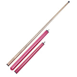 Maxbell Pool Cue Wear Resistant Utility Punch Stick for Practice Household Men Women Pink