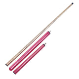 Maxbell Pool Cue Wear Resistant Utility Punch Stick for Practice Household Men Women Pink