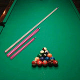 Maxbell Pool Cue Wear Resistant Utility Punch Stick for Practice Household Men Women Pink