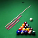 Maxbell Pool Cue Wear Resistant Utility Punch Stick for Practice Household Men Women Pink