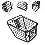 Maxbell Rear Bike Basket Versatile Accessories Black for Electric Bike Travel Riding