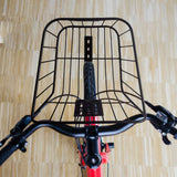 Maxbell Rear Bicycle Storage Basket Metal without Lid Strengthened Frame for Cycling