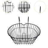 Maxbell Bike Front Basket Mountain Bike Hanging Basket for Travel Shopping Vegetable