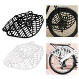 Maxbell Bike Rear Wheel Net Foot Guard Baffle Barrier Child Rear Seat Protection Net Black
