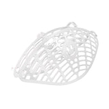 Maxbell Bike Rear Wheel Net Foot Guard Baffle Barrier Child Rear Seat Protection Net White