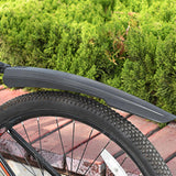 Maxbell 2Pcs Bicycle Fender Repair Parts against Splashing Water Dirt Front and Rear