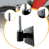 Maxbell Beach Flag Pole Base Iron Wall Mount Base for Backyard Outdoor Road Guidance