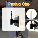 Maxbell Beach Flag Pole Base Iron Wall Mount Base for Backyard Outdoor Road Guidance