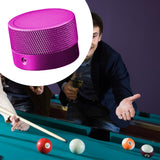 Maxbell Billiard Chalk Holder Round Container Carrier Case Pool Billiard Accessories