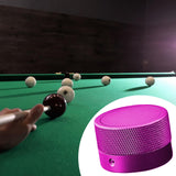 Maxbell Billiard Chalk Holder Round Container Carrier Case Pool Billiard Accessories