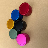 Maxbell Billiard Chalk Holder Round Container Carrier Case Pool Billiard Accessories