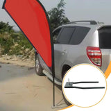 Maxbell Beach Umbrella Base Metal Pole Holder for Lawn Indoor and Outdoor Tailgating