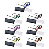 Maxbell Adjustable Sunglasses Fishing Eyewear for Party Favors Travel Outdoor Sports Gradient blue