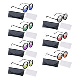 Maxbell Adjustable Sunglasses Fishing Eyewear for Party Favors Travel Outdoor Sports Gradient blue