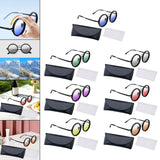 Maxbell Adjustable Sunglasses Fishing Eyewear for Party Favors Travel Outdoor Sports Gradient blue