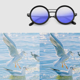 Maxbell Adjustable Sunglasses Fishing Eyewear for Party Favors Travel Outdoor Sports Gradient blue