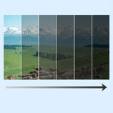 Maxbell Adjustable Sunglasses Fishing Eyewear for Party Favors Travel Outdoor Sports Gradient blue