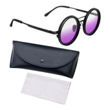 Maxbell Adjustable Sunglasses Fishing Eyewear for Party Favors Travel Outdoor Sports Gradient violet