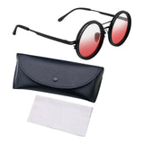 Maxbell Adjustable Sunglasses Fishing Eyewear for Party Favors Travel Outdoor Sports Gradient red