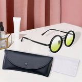 Maxbell Adjustable Sunglasses Fishing Eyewear for Party Favors Travel Outdoor Sports Gradient yellow