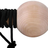 Maxbell Wooden Wrist and Forearm Strengthener Ball Shaped Arm Strength Training Tool Size S