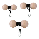 Maxbell Wooden Wrist and Forearm Strengthener Ball Shaped Arm Strength Training Tool Size S
