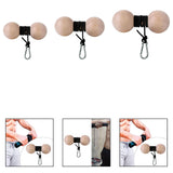 Maxbell Wooden Wrist and Forearm Strengthener Ball Shaped Arm Strength Training Tool Size S