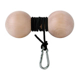 Maxbell Wooden Wrist and Forearm Strengthener Ball Shaped Arm Strength Training Tool Size S