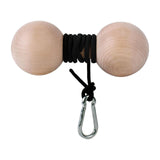 Maxbell Wooden Wrist and Forearm Strengthener Ball Shaped Arm Strength Training Tool Size S