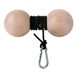 Maxbell Wooden Wrist and Forearm Strengthener Ball Shaped Arm Strength Training Tool Size L
