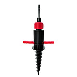 Maxbell Beach Umbrella Base Pole Stand Feather Flag Pole Stake for Park Garden Grass