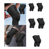 Maxbell Knee Paded Anti Slip Gear Knee Guard for Basketball Cycling Kickboxing S