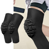 Maxbell Knee Paded Anti Slip Gear Knee Guard for Basketball Cycling Kickboxing L