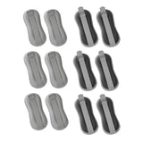 Maxbell 2 Pieces Ankle Weights Workout Leg Weight Straps for Pilates Walking Fitness gray 0.3KG