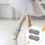 Maxbell 2 Pieces Ankle Weights Workout Leg Weight Straps for Pilates Walking Fitness gray 0.3KG