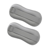 Maxbell 2 Pieces Ankle Weights Workout Leg Weight Straps for Pilates Walking Fitness gray 0.75KG