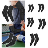 Maxbell Elbow Paded Non Slip Protector Gear for Volleyball Flooring Extreme Exercise S