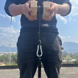 Maxbell Arm Wrestling Training Device Wood Hand Gripper Strength Workout for Fitness